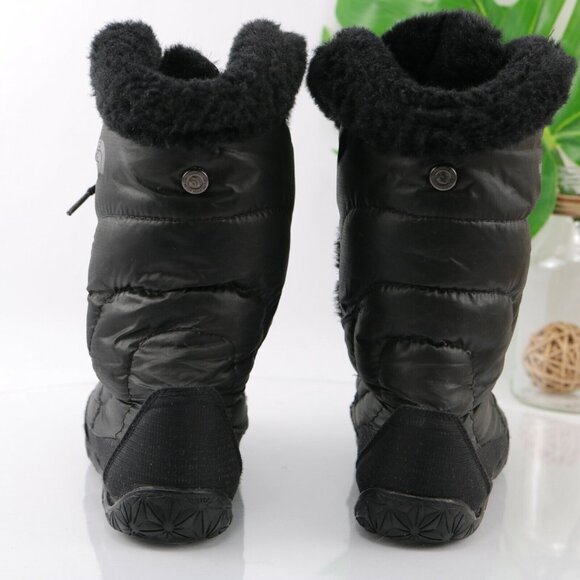 The North Face Womens Icepick Boot Size 6 Waterproof Quilted Puffer Down Goose - Picture 6 of 12